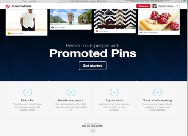 Pinterest Pin Promoted