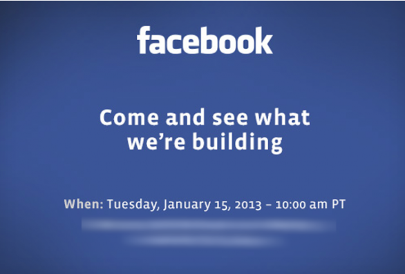 Evento Facebook 15 gennaio Facebook