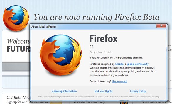 Firefox 9.0 Beta 1 disponibile per il download