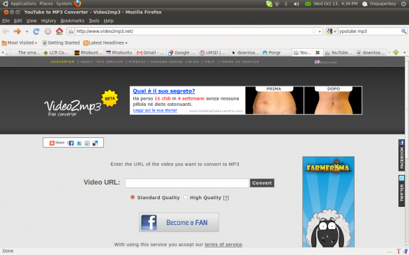 How to: scaricare brani di Youtube o MySpace in file mp3