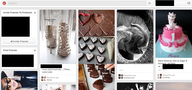 Pinterest Home Feed