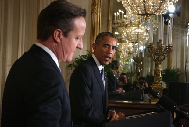 Barack Obama David Cameron