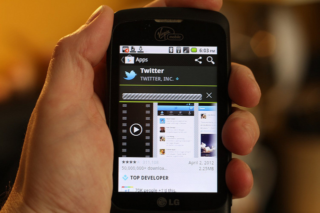 Twitter app