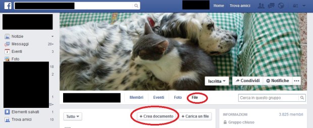 Crea documenti condivisi
