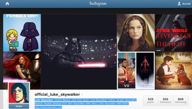 Official Luke Skywalker