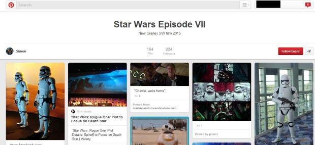 Bacheca Pinterest di Simon