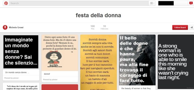 Bacheca Pinterest di Michela Grossi