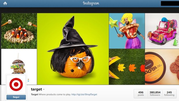Target su Instagram