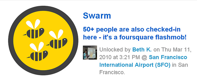 Foursquare Swarm