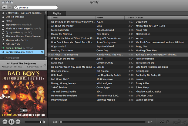 Spotify playlist