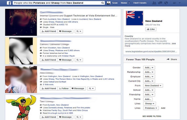 Facebook Graph Search