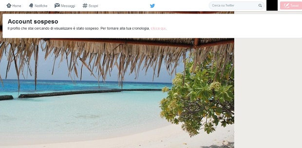 Twitter account US Central Command