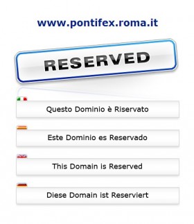 pontifex Il blog Pontifex ha chiuso