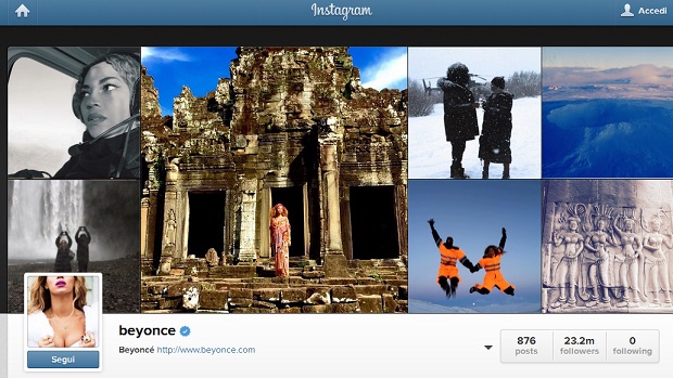 Instagram Beyonce