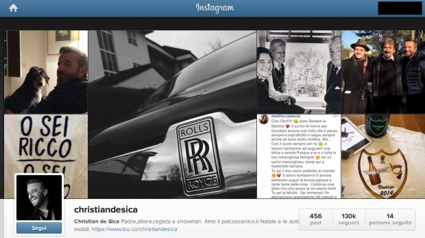 Instagram: Christian De Sica