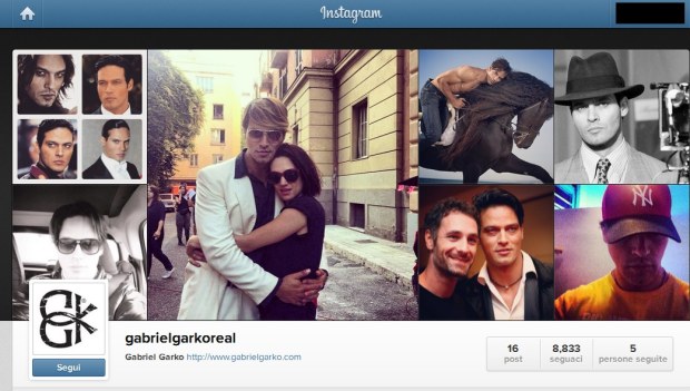 Instagram: Gabriel Garko