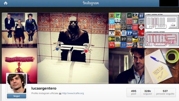 Instagram: Luca Argentero