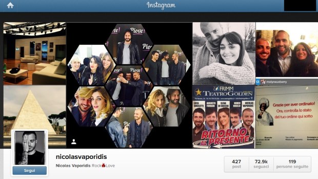 Instagram: Nicolas Vaporidis