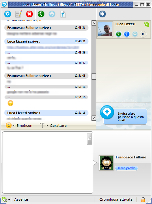 skype 2.0, chat a 2